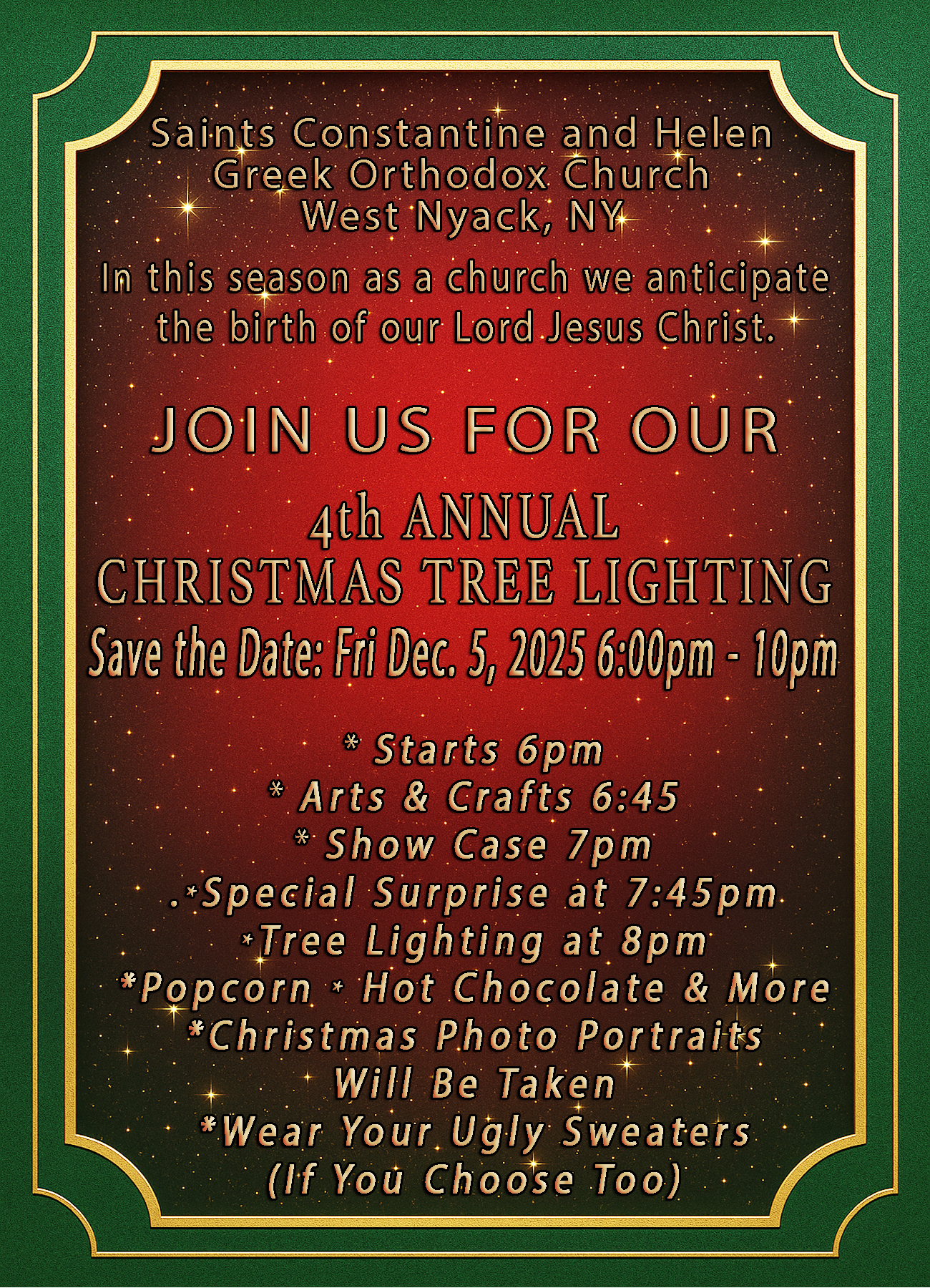 4th Annual Christmas Tree Lighting